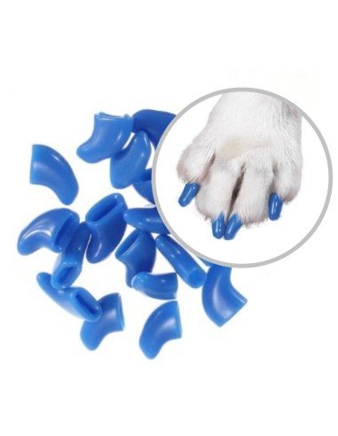 Protector de Uñas Mascota T.M Nails Caps en colores, evita daños