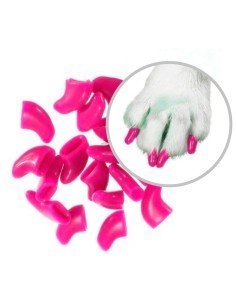 Protector de Uñas Mascota T.S, Nails Caps en colores, evita rasguños 2