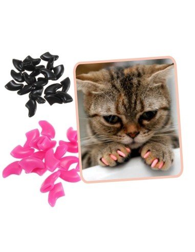 Set x6 Protector de Uñas Mascota, Nails Caps en colores