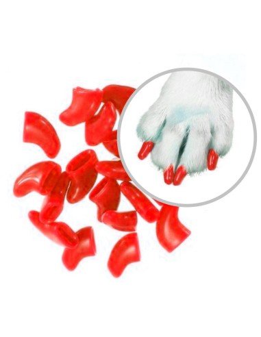 Set x6 Protector de Uñas Mascota, Nails Caps en colores