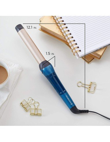 Rizador de Cabello Remington Pro CI9125cl Seda Cerámica T-Studio Thermaluxe Slim