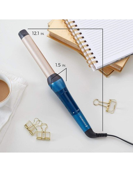 Rizador de Cabello Remington Pro CI9125cl Seda Cerámica T-Studio Thermaluxe Slim