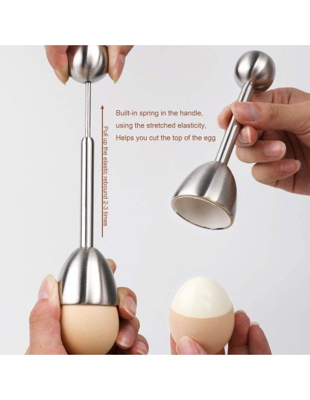 Egg Craker Cortador de Cascara de Huevo Easy Cook