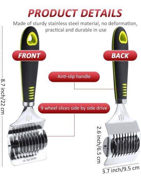 Cortador Circular picador de Verduras cebolla ajos herramienta multifunción