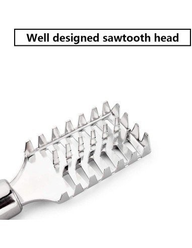 Descamador Pescado Pelador Escamas Acero Inoxidable