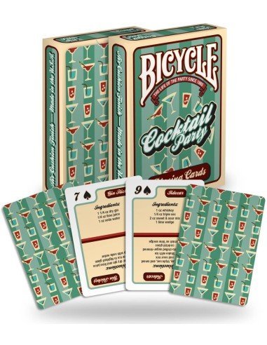 Juego de Cartas Cocktail Party Cards Baraja Pocker importadas