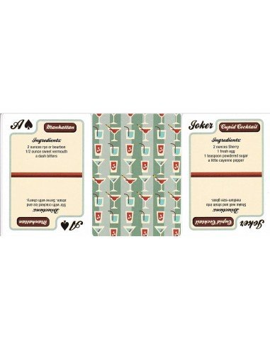 Juego de Cartas Cocktail Party Cards Baraja Pocker importadas