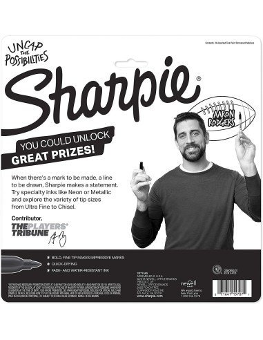 Sharpie Punta Fina Marcador Permanente  (24 unidades)