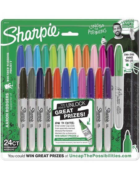 Sharpie Punta Fina Marcador Permanente  (24 unidades)