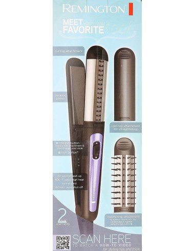 Plancha Rizador de Cabello Remington S6301 3-in-1