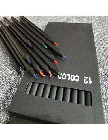 Colores por 12 Uni Caja de Lápices de Colores