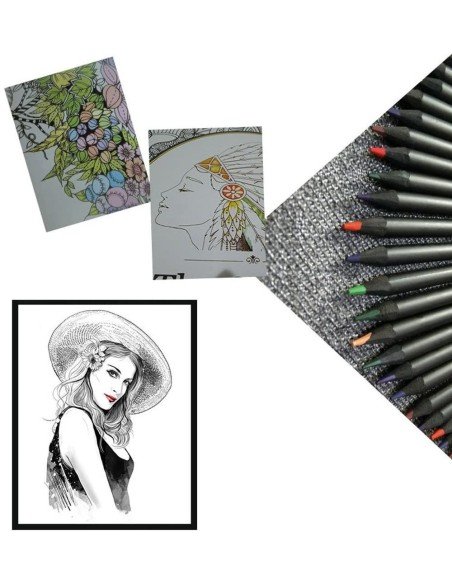 Colores por 12 Uni Caja de Lápices de Colores