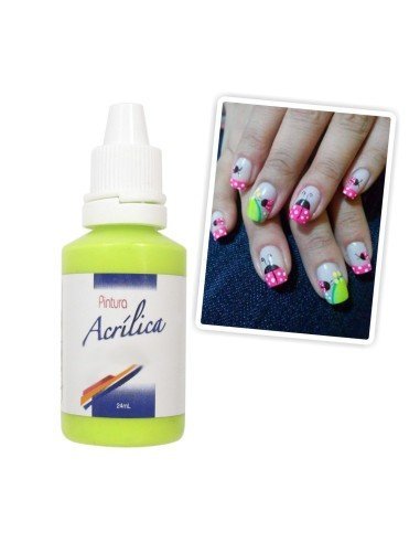 Kit x12 Pinturas Acrílicas Nail Art 10 ml Decoración de Uñas