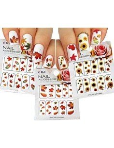 Kit Tatto Surtidos para uñas stickers al algua Nail Art Salon Effects para decoración de uñas