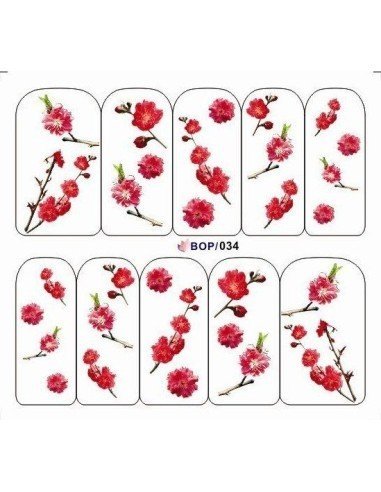 Kit Tatto Surtidos para uñas stickers al algua Nail Art Salon Effects para decoración de uñas