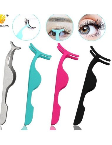 Aplicador Profesional De Pestañas PostizasTweezers Lashes