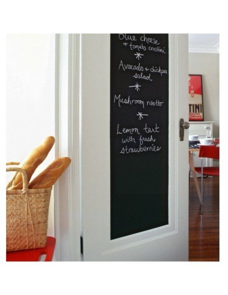 Pizarra blanca sticker de vinilo para decoración + Plumón Pizarra blanca sticker de vinilo para decoración + Plumón