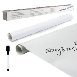 Pizarra sticker negra de decoración + Tizas 