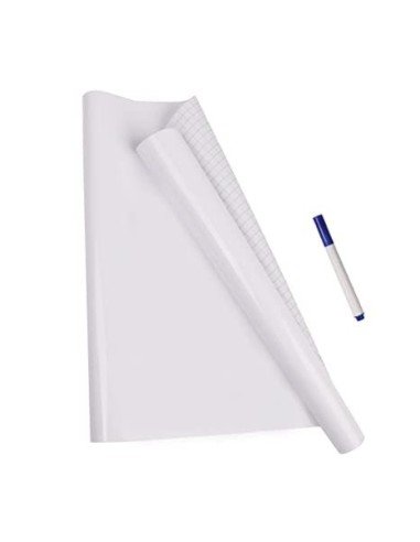 Pizarra sticker negra de decoración + Tizas 