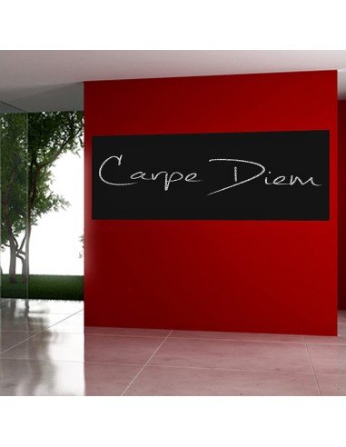 Pizarra sticker negra de decoración + Tizas 