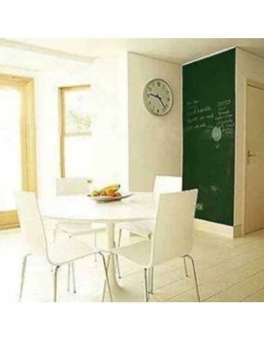 Pizarra sticker negra de decoración + Tizas