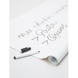 Pizarra sticker negra de decoración + Tizas 