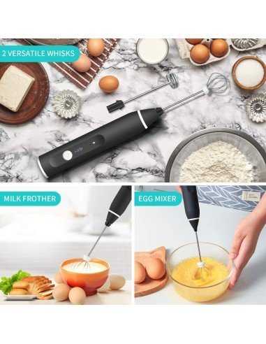 Espumador Recargable Leche Café Chocolate y espumados