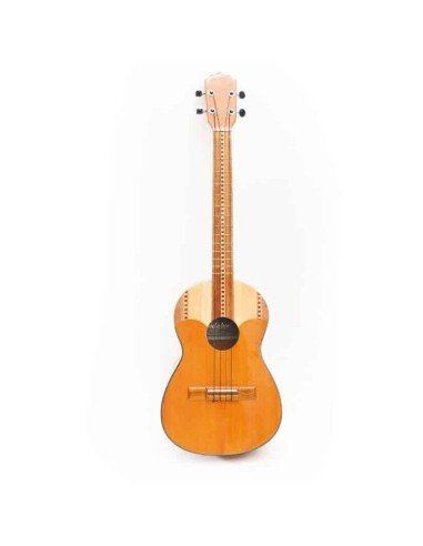 Cuatro llanero en Pino abeto de 4 cuerdas Instrumento Típico