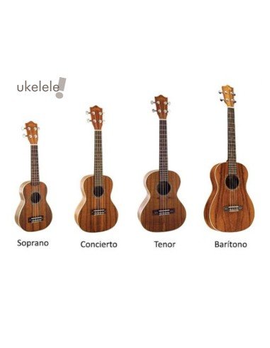 Ukelele Soprano de 4 cuerdas Instrumento Típico