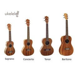 Ukelele Soprano de 4 cuerdas Instrumento Típico