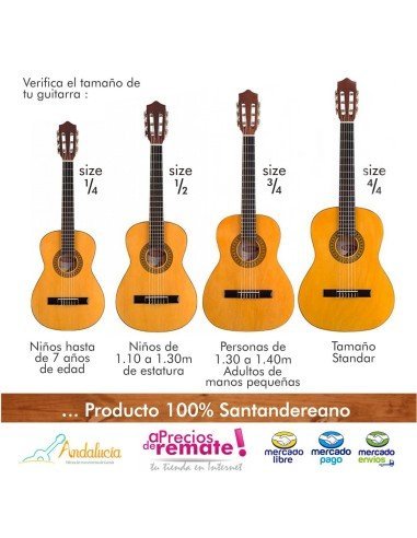 Guitarra Acústica La Clasica Bucaramanga Finos Acabados. Redonda