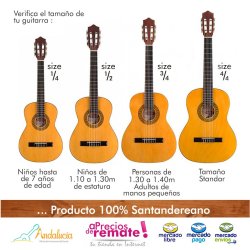 Guitarra Acústica La Clasica Bucaramanga Finos Acabados. Redonda