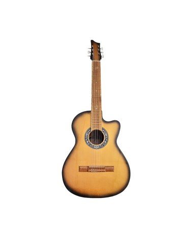 Guitarra Acústica La Clasica Bucaramanga Finos Acabados. Redonda