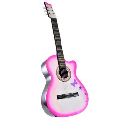 Guitarra Acústica La Clasica Bucaramanga Finos Acabados. Redonda