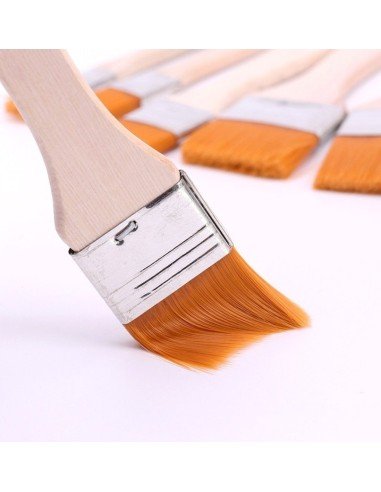 Set x12 brochas ideal para artistas, pintura al óleo