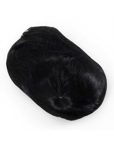 Peluca de Kanekalon Ondulada 100cm Cosplay Negro