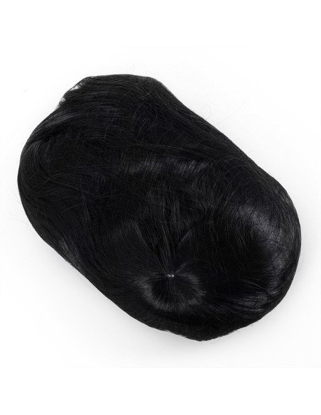 Peluca de Kanekalon Ondulada 100cm Cosplay Negro