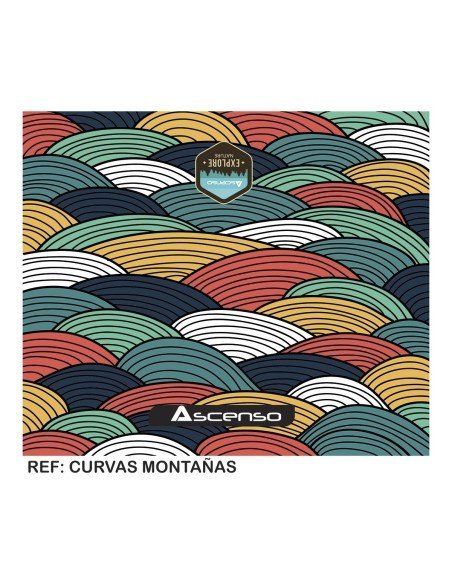 Buff Multifuncional Ascenso Ideal para deportistas,  ciclismo, montañismo, yoga