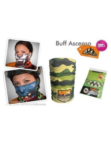 Buff Multifuncional Ascenso Ideal para deportistas,  ciclismo, montañismo, yoga