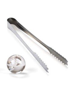 ⭐  Pinza Coctel para hielo en acero 2
