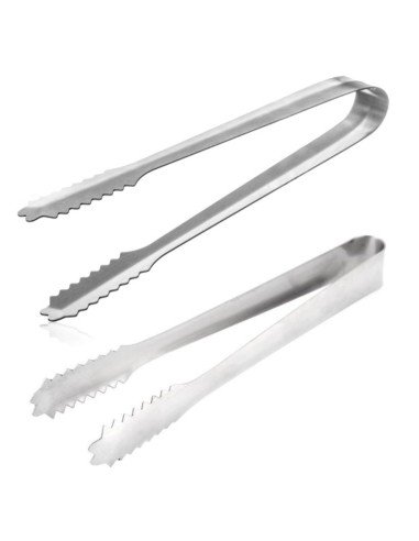 Pinza Coctel para hielo en acero inoxidable ideal para whisky