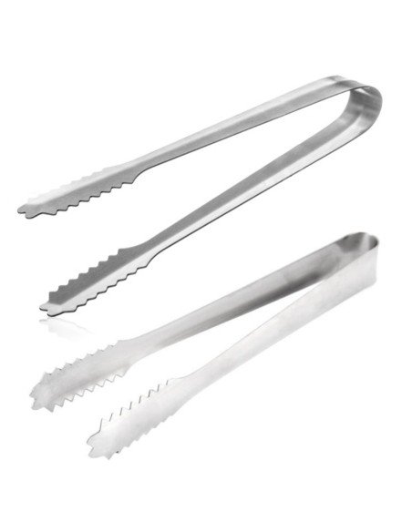 Pinza Coctel para hielo en acero inoxidable ideal para whisky