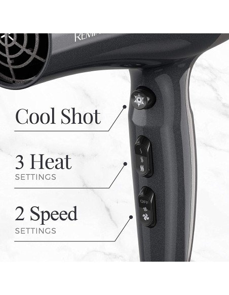 Secador Remington D5700 Cabello Pro Ceramic Hair Dryer