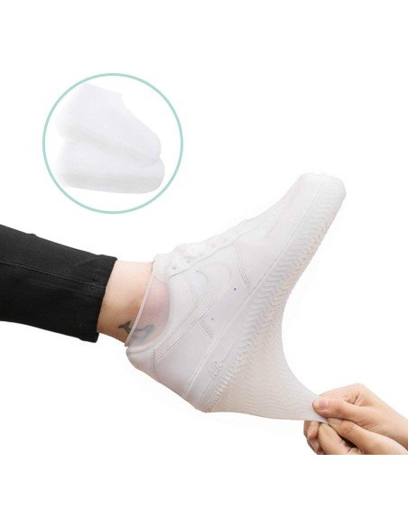 Zapatos Protector de Lluvia Waterproof en silicona Antideslizantes