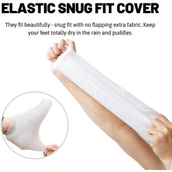 Zapatos Protector de Lluvia Waterproof en silicona Antideslizantes