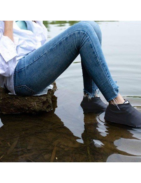 Zapatos Protector de Lluvia Waterproof en silicona Antideslizantes