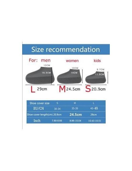Zapatos Protector de Lluvia Waterproof en silicona Antideslizantes