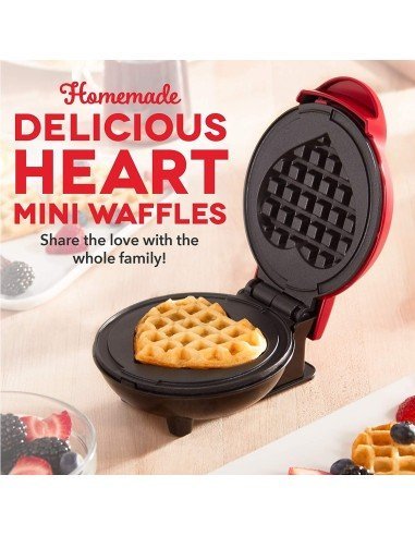 Mini máquina Para Hacer Wafles Individuales Galletas De Pizza