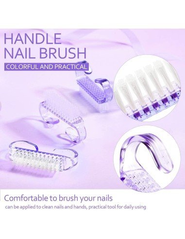 Cepillo para Limpieza de Uñas y Manos. Uso diario. Manicure
