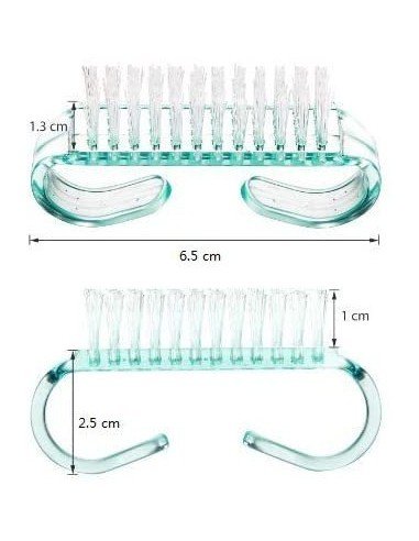 Cepillo para Limpieza de Uñas y Manos. Uso diario. Manicure